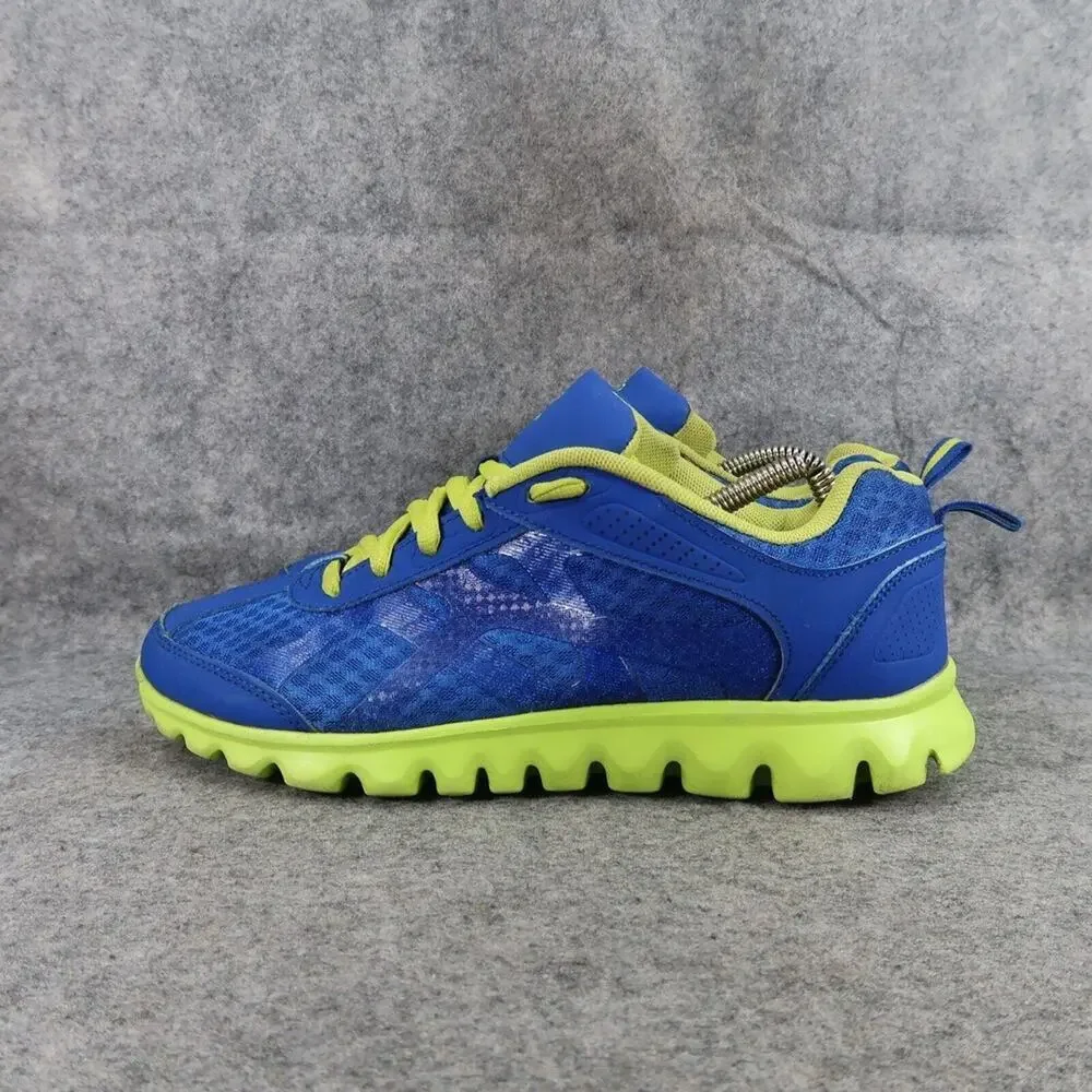 Starter Shoes Mens 8 Athletic Trainers Running Active Comfort Blue Green Sneaker